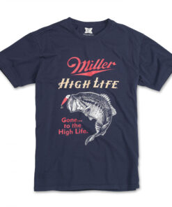 Miler High Life Gone to the High Life Navy T-Shirt