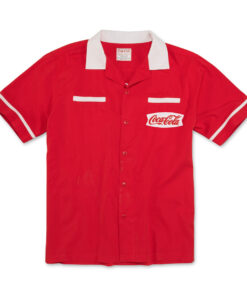 Coca-Cola Bowl Refreshed Red Bowling Jacket