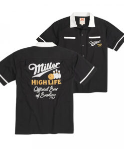 Miller High Life Official Beer of Bowling Black Jacket