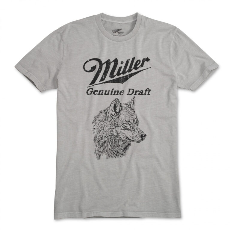 Miller Genuine Draft Wolf Grey T-Shirt