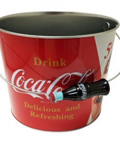Coca-Cola Delicious and Refreshing Bucket with Bottle Grip Handle