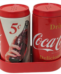 Coca-Cola Vintage 5 Cent Salt and Pepper Shaker Set