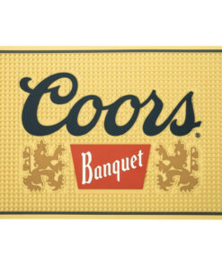 Coors Banquet Classic Logo Bar Mat