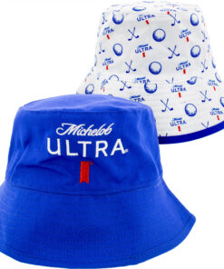 Michelob Ultra Golf Clubs Reversible Bucket Hat