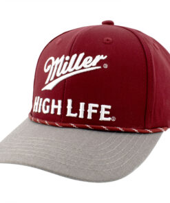 Miller High Life 3D Embroidered Logo Mid Profile Hat