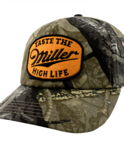 Miller High Life Patch Camo Colorway Adjustable Hat
