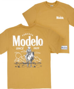 Modelo Cowboy Premium Super Soft Heavyweight Front Patch Back-Print T-Shirt