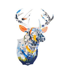 Busch Light Cardboard Deer Head Mount