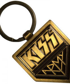 Kiss Army Double Sided Pennant Keychain