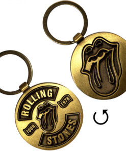 The Rolling Stones Classic Tongue / Tour '78 Double Sided Keychain
