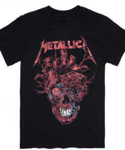 Metallica Heart Skull T-Shirt