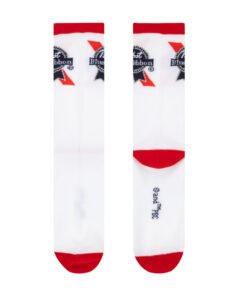 Pabst Blue Ribbon Simple Logo Crew Socks