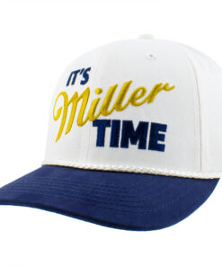 Miller - It's Miller Time Embroidered Snapback Hat