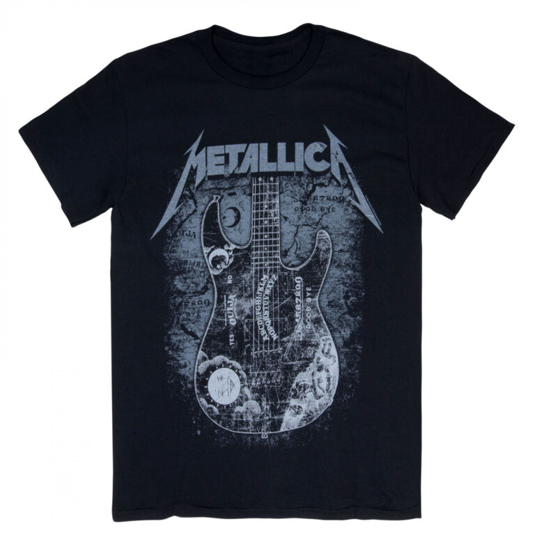 Metallica Hammett Ouija Guitar T-Shirt