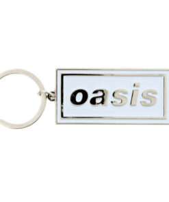Oasis Sky Blue Logo Keychain