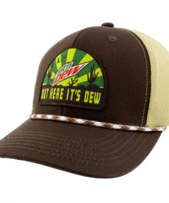 Mountain Dew Out Here It's Dew Desert Sunrise Adjustable Rope Hat