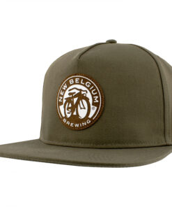 New Belgium Brewing Bike Logo Patch Hat