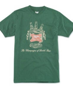 Miller High Life The Champagne of Bottle Beer Bucket T-Shirt