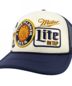 Miller Lite Iconic Lite on Tap Adjustable Mesh Hat