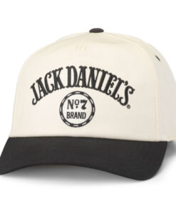 Jack Daniels No. 7 Brand Twill Embroidered Roscoe Adjustable Hat