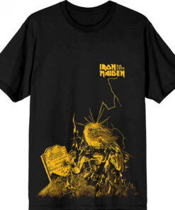 Iron Maiden Est. 1975 Life After Death Lightning T-Shirt