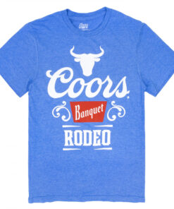 Coors Banquet Rodeo Logo Blue Colorway T-Shirt