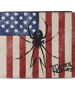 My Chemical Romance USA Spider Wallet