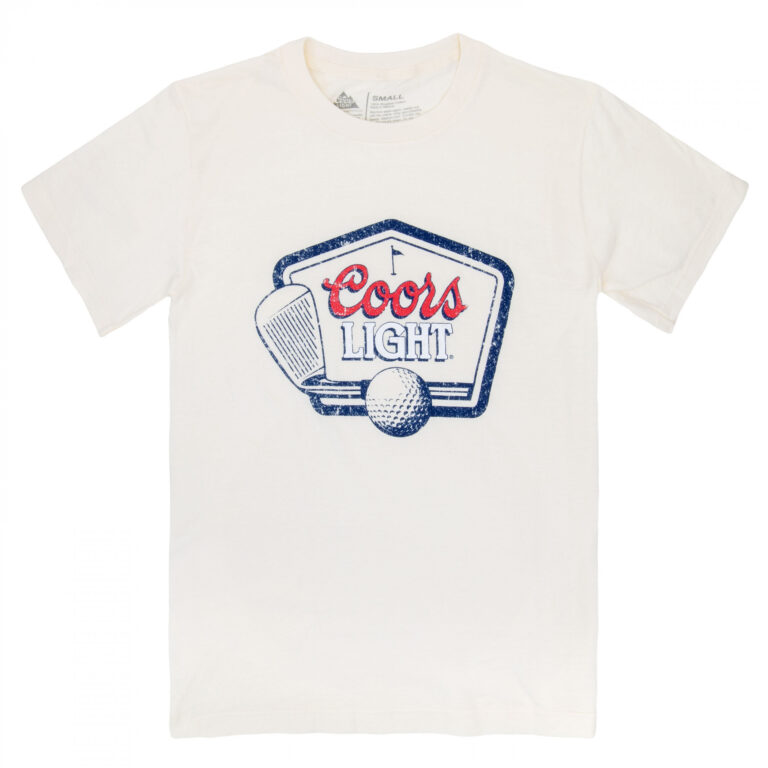Coors Light Golfing Frame Beige Colorway T-Shirt