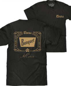 Coors Banquet A. Coors Signature Front and Back Print T-Shirt