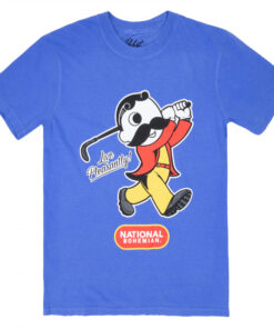 National Bohemian Live Pleasantly Golfing Blue T-Shirt