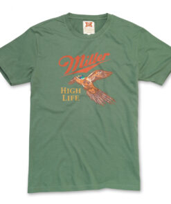 Miller High Life Logo w/ Pheasant Brass Tacks T-Shirt