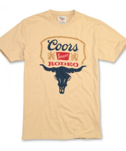 Coors Banquet Rodeo Longhorn Brass Tacks T-Shirt