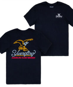 Yuengling Neon Logo Front and Back Print T-Shirt