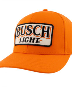 Busch Light Blaze Patch Adjustable Mesh Hat