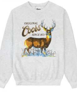 Coors Original Friday Fleece Crewneck Long Sleeve Shirt