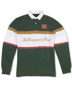 Miller High Life The Champagne of Beers Fieldhouse Rugby Polo