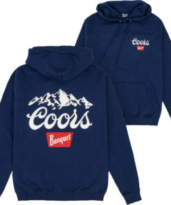 Coors Banquet Friday Fleece Front & Back Print Hoodie