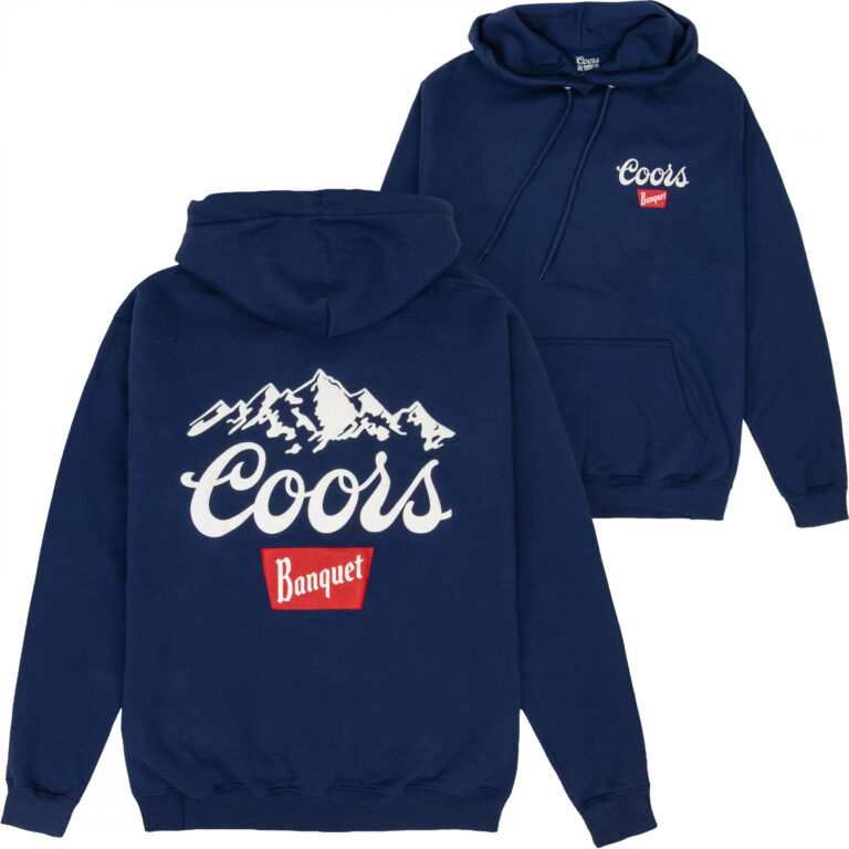 Coors Banquet Friday Fleece Front & Back Print Hoodie