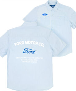 Ford Button Down Mechanic Work Shirt