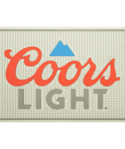 Coors Light Logo 18" x 12" Rubber Bar Mat
