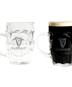 Guinness Logo 2-Pack 20oz Beer Glass