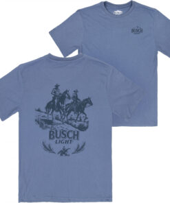 Busch Light on The Range Front and Back Print T-Shirt