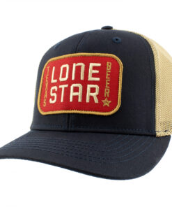 Lone Star Texas Beer Embroidered Twill Patch Adjustable Hat