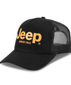 Jeep Since 1941 High Density Orange Print Adjustable Hat