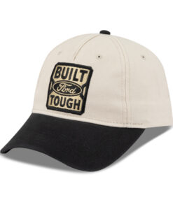 Ford Built Tough Distressed Unstructured Embroidered Adjustable Hat