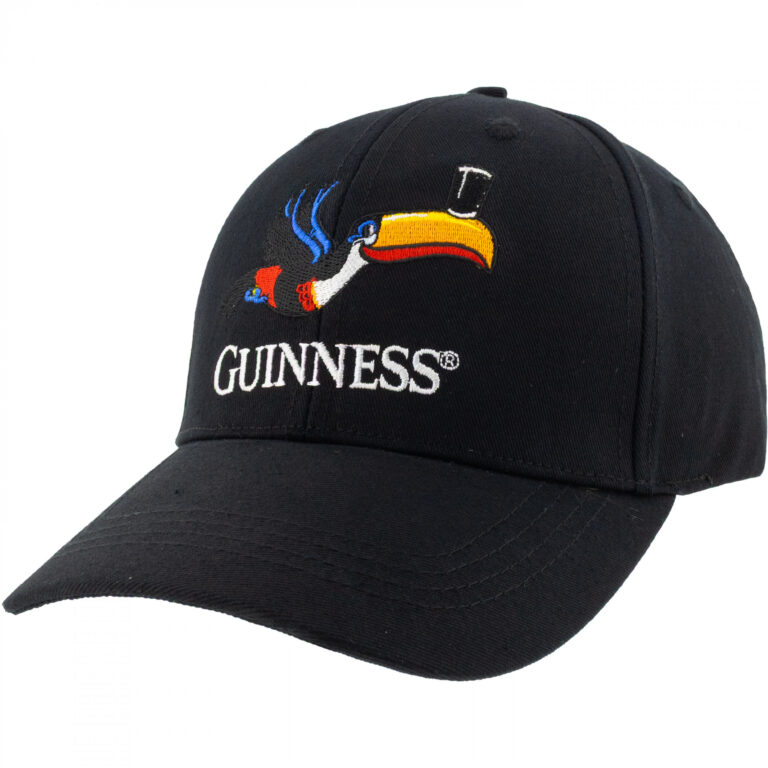 Guinness Beer Gilroy Toucan Adjustable Black Hat