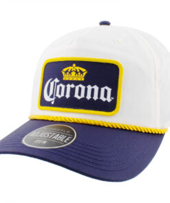 Corona Extra Logo Adjustable Snapback White Hat