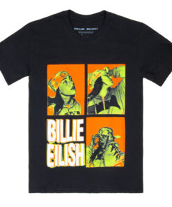 Billie Eilish 3-Photo and Logo T-Shirt