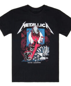 Metallica Enter Sandman Poster T-Shirt