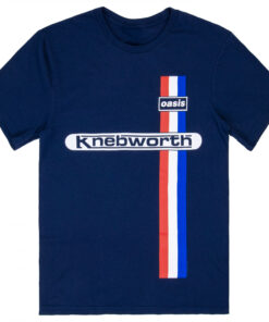 Oasis Knebworth Vatical Stripe T-Shirt